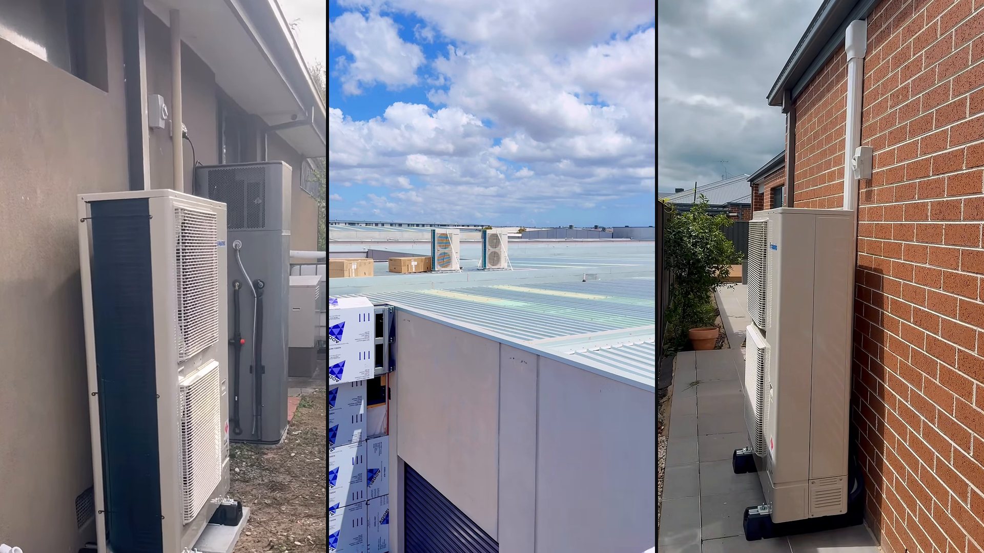 Rebate-eligible heat pump hot water installation